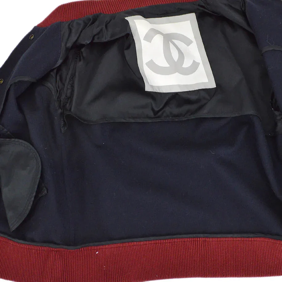 Chanel Spring 2004 Letterman bomber jacket #38 - Image 3