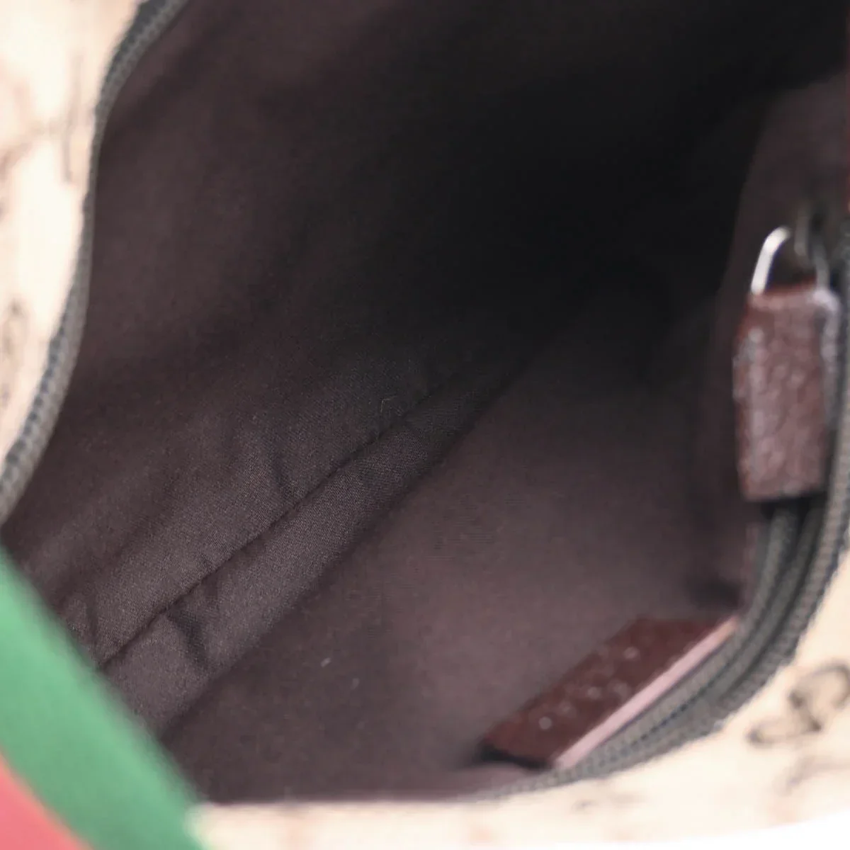 Gucci Brown Canvas GG Shoulder Bag - Image 5