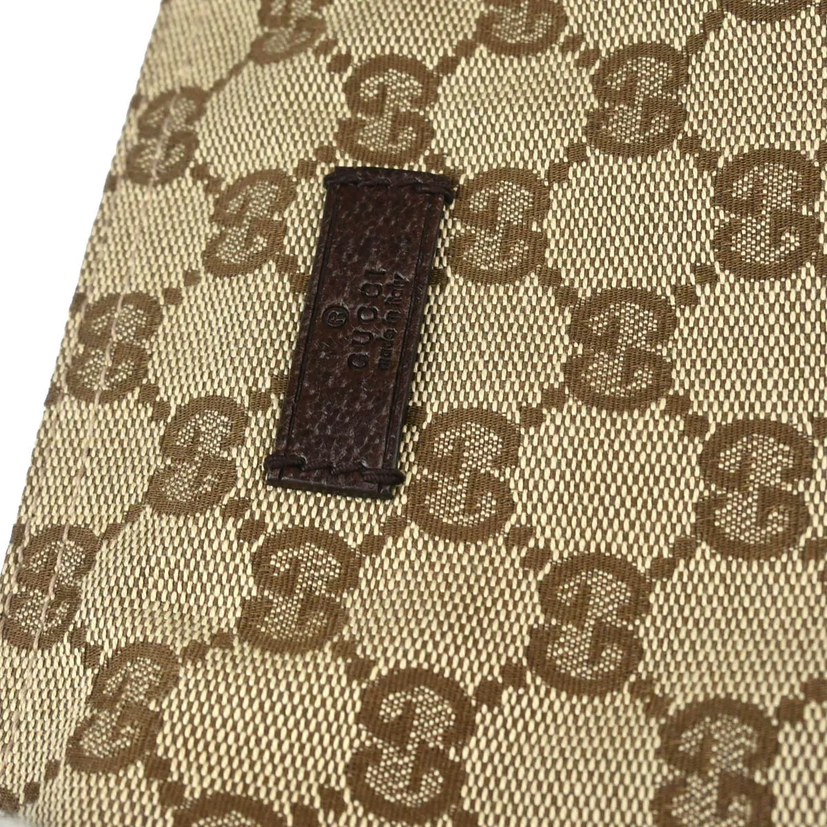 Gucci Brown Canvas GG Shoulder Bag - Image 7