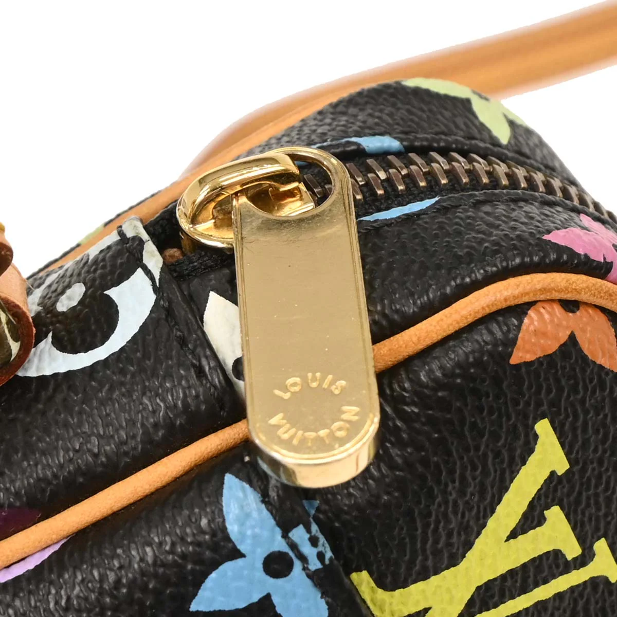Louis Vuitton 2005 Black Monogram Multicolor Rift Shoulder Bag M40056 - Image 7