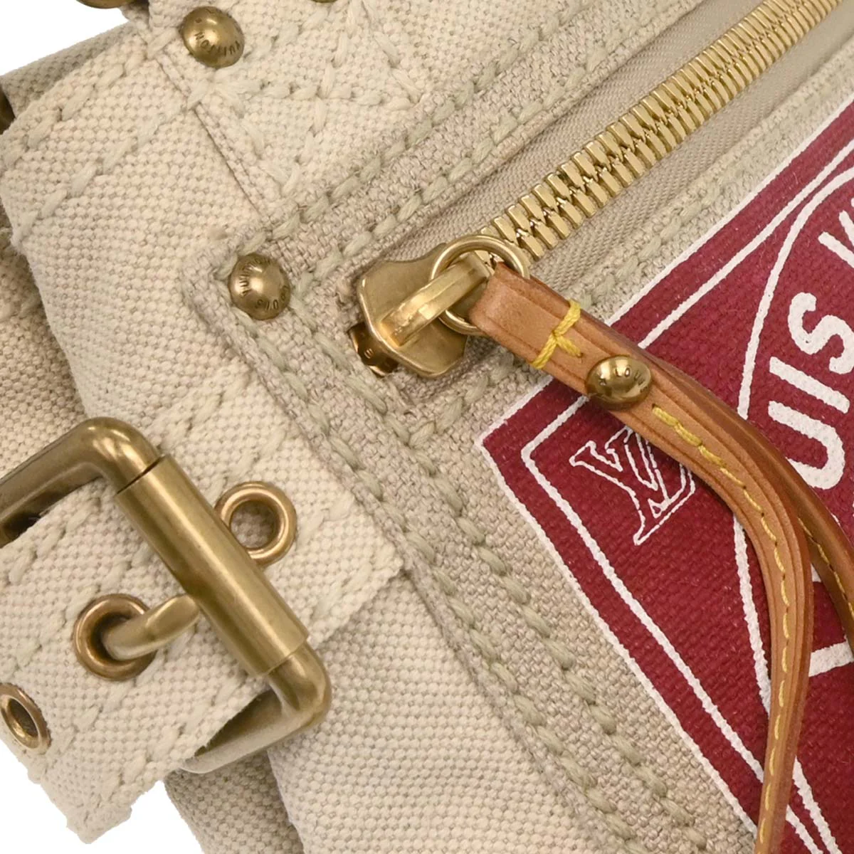 Louis Vuitton 2005 Cruise Line Globe Shopper PM Tote Handbag M95115 - Image 6