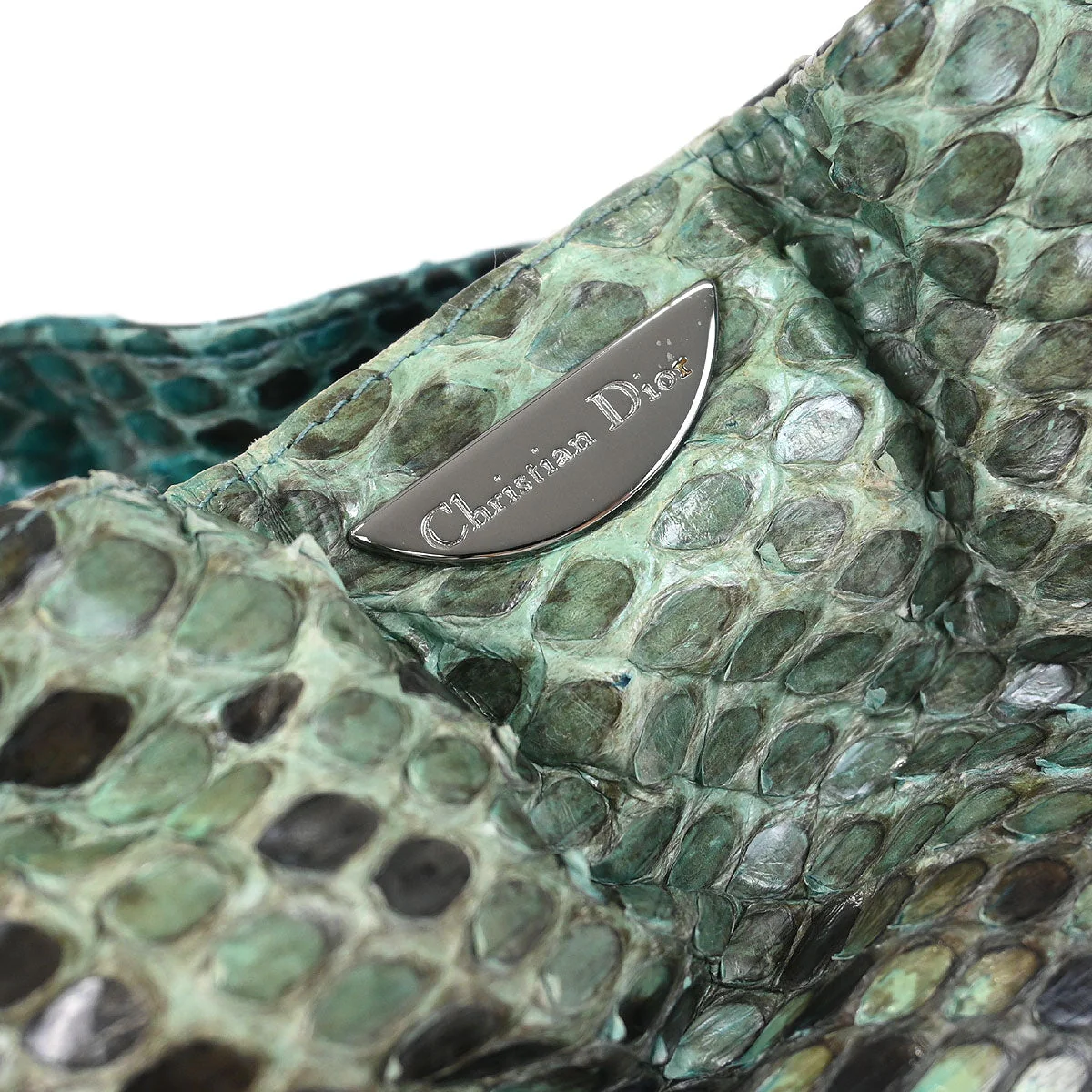 Christian Dior * 2000 Python Malice Handbag - Image 5