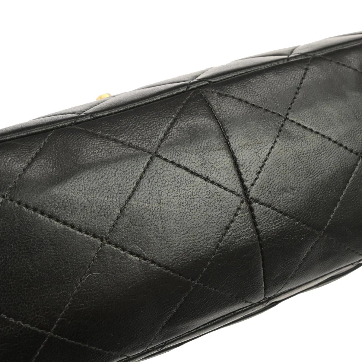 Chanel 1994-1996 Black Lambskin Backpack - Image 3