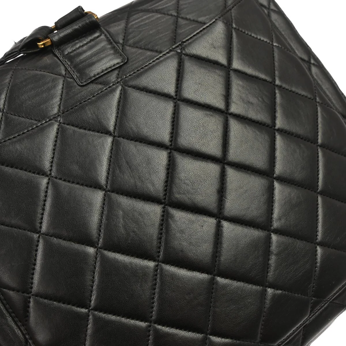 Chanel 1994-1996 Black Lambskin Backpack - Image 4