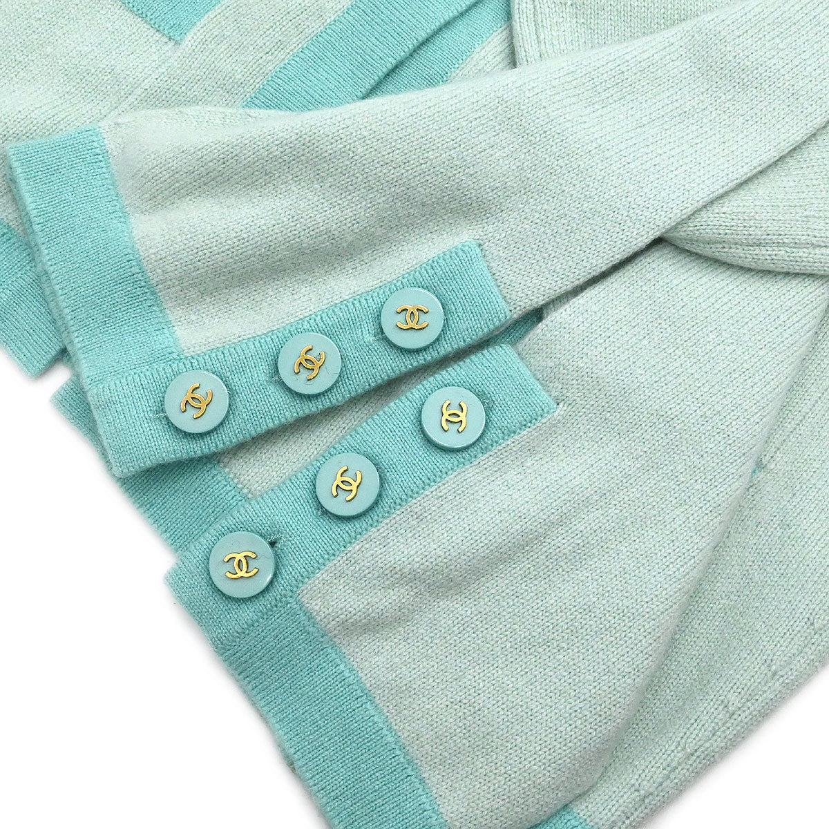 Chanel Cardigan Light Blue - Image 6