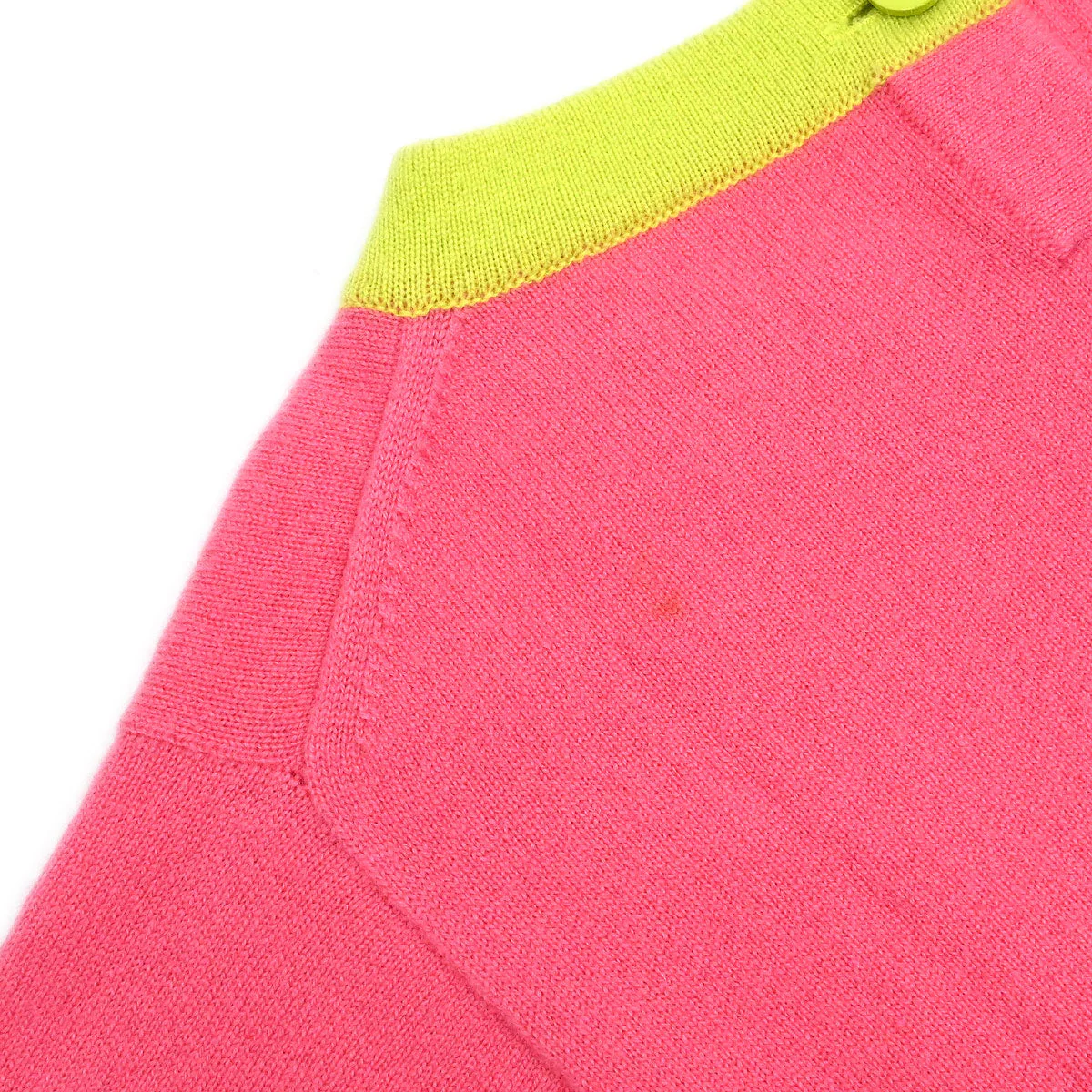Chanel Ensemble Cardigan Short Sleeve Top Pink - Image 11