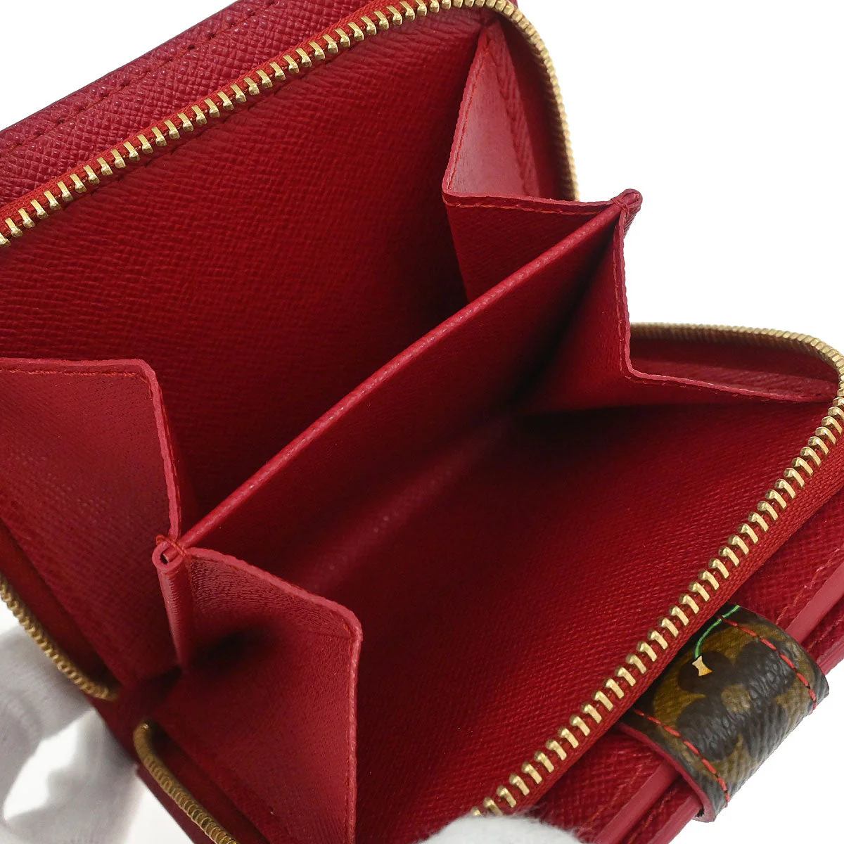 Louis Vuitton Monogram Cherry Compact Zip Wallet M95005 - Image 4