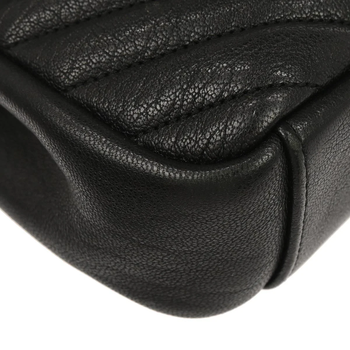 Saint Laurent Black College Medium 2way Shoulder Handbag - Image 3