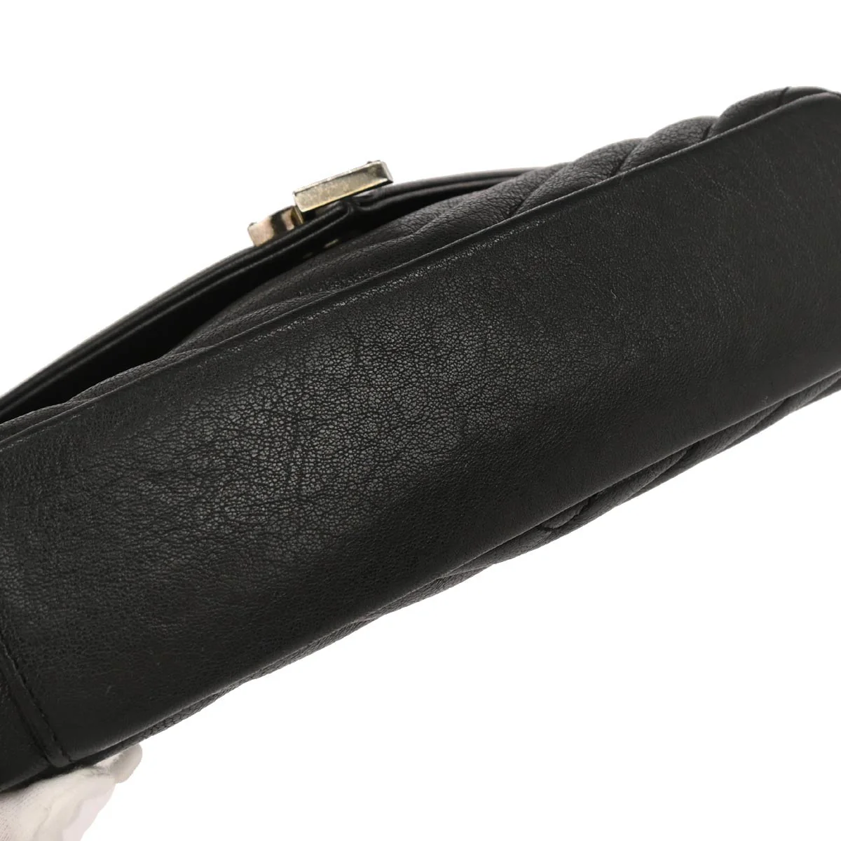 Saint Laurent Black College Medium 2way Shoulder Handbag - Image 4