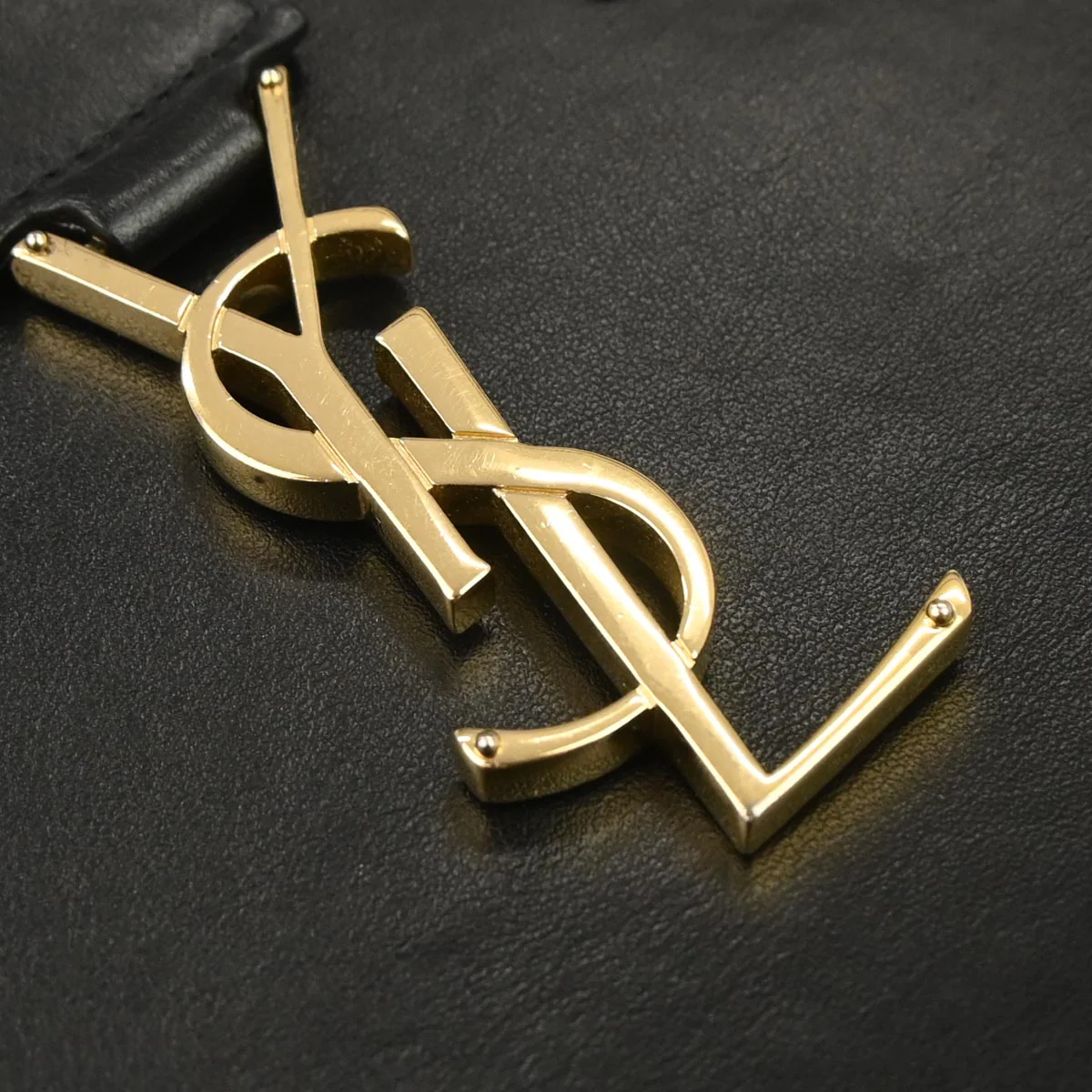 Saint Laurent Black Baby Cabas 2way Shoulder Handbag - Image 3