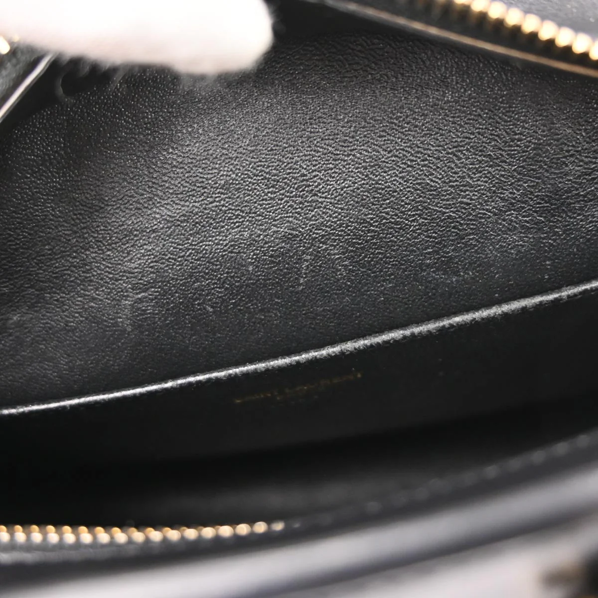Saint Laurent Black Baby Cabas 2way Shoulder Handbag - Image 9