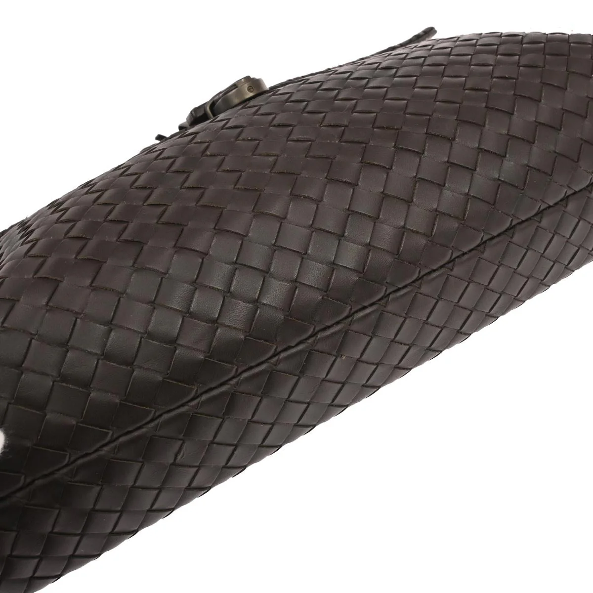 Bottega Veneta Brown Calfskin Intrecciato Briefcase Handbag - Image 5