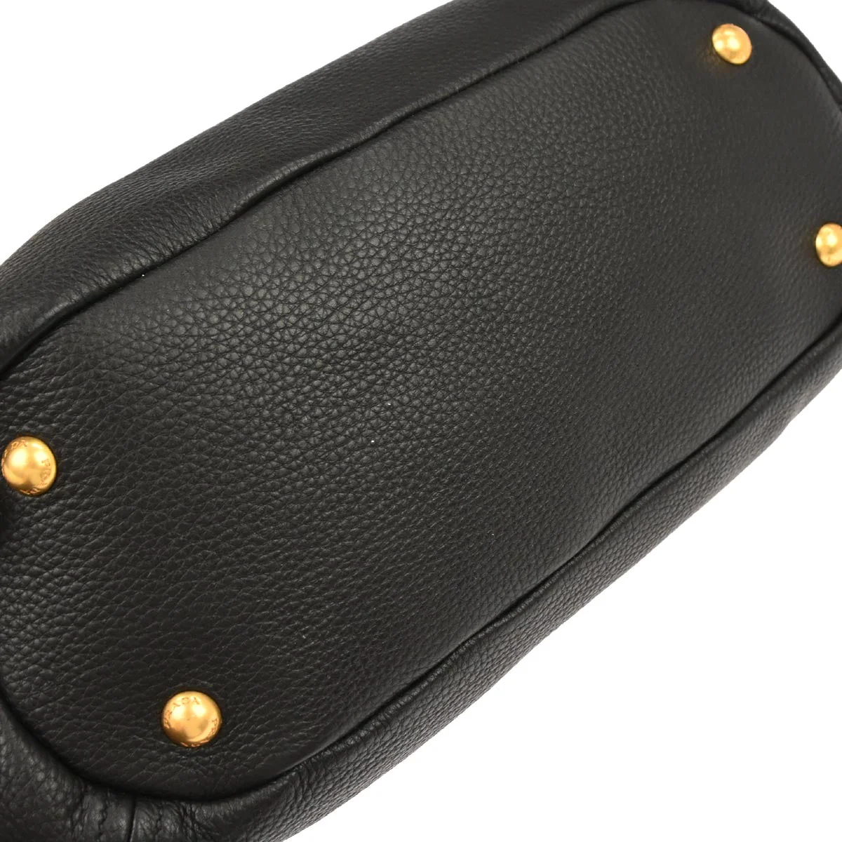 Prada Black Leather 2way Shoulder Handbag - Image 5