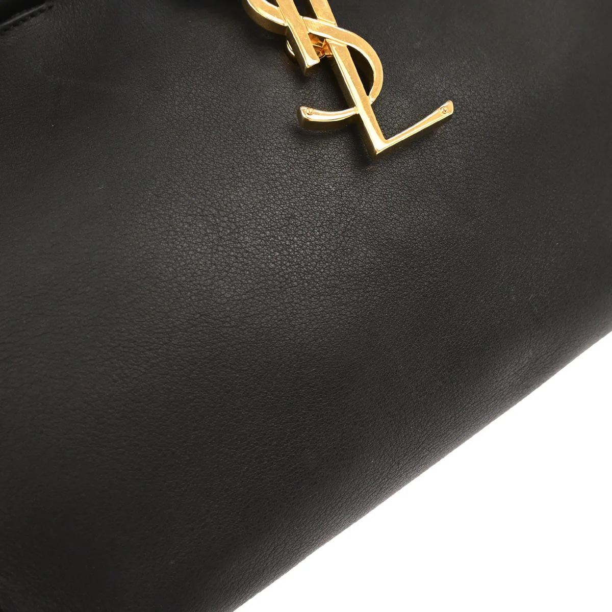 Saint Laurent Black Baby Cabas 2way Shoulder Handbag - Image 5