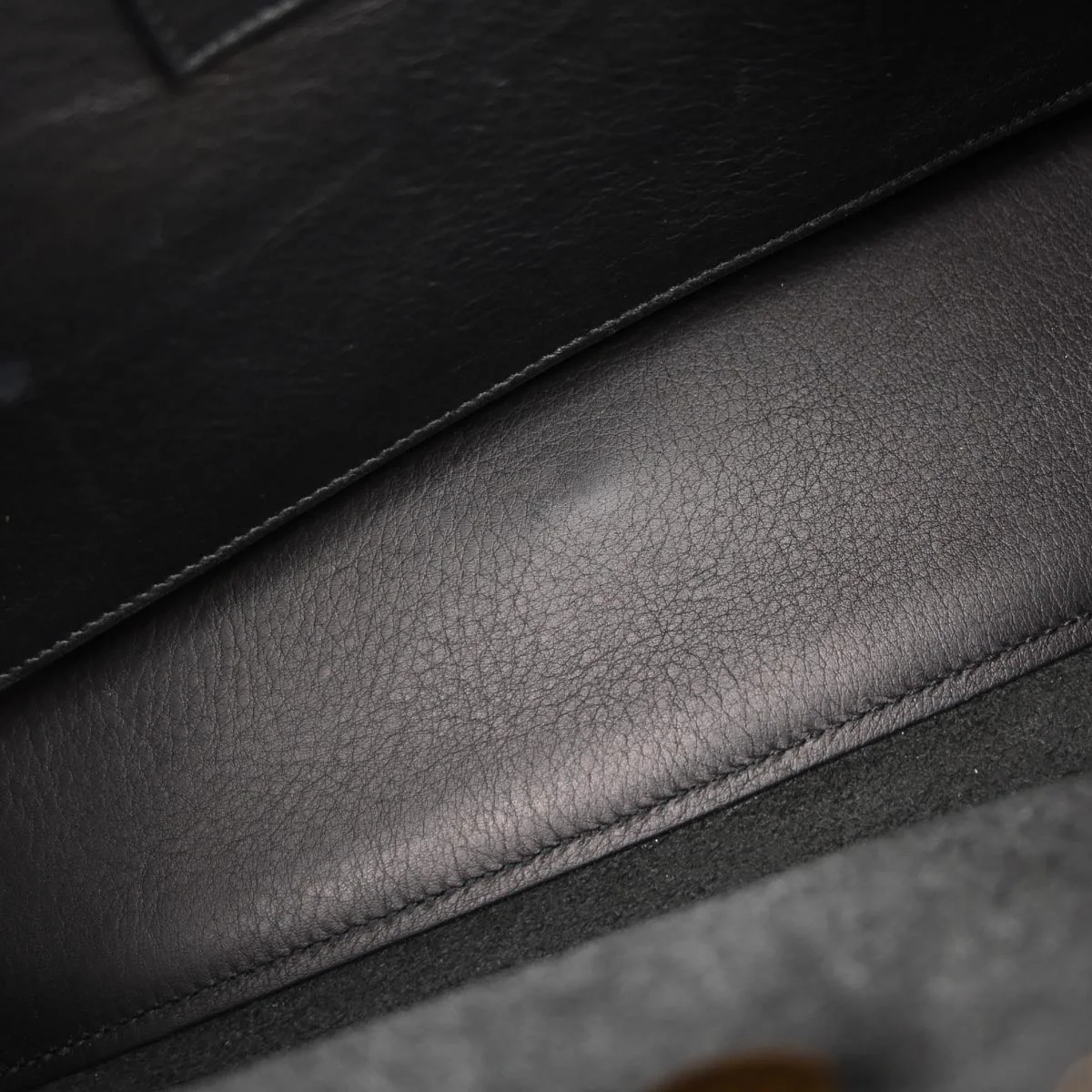 Saint Laurent Black Baby Cabas 2way Shoulder Handbag - Image 8