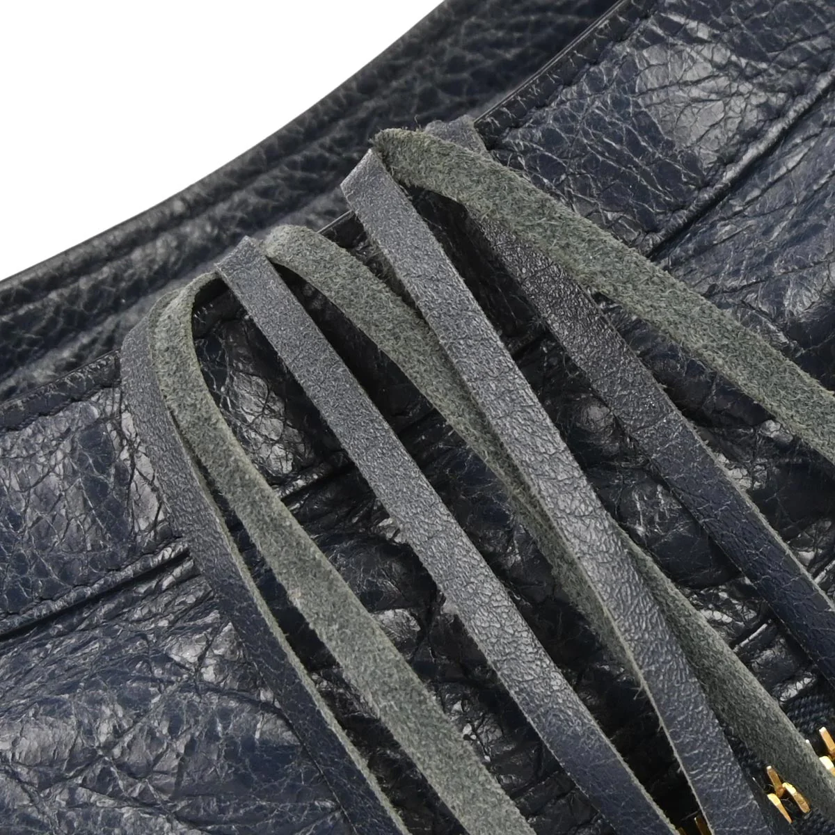 Balenciaga Navy Chevre City Small 2way Shoulder Handbag - Image 6