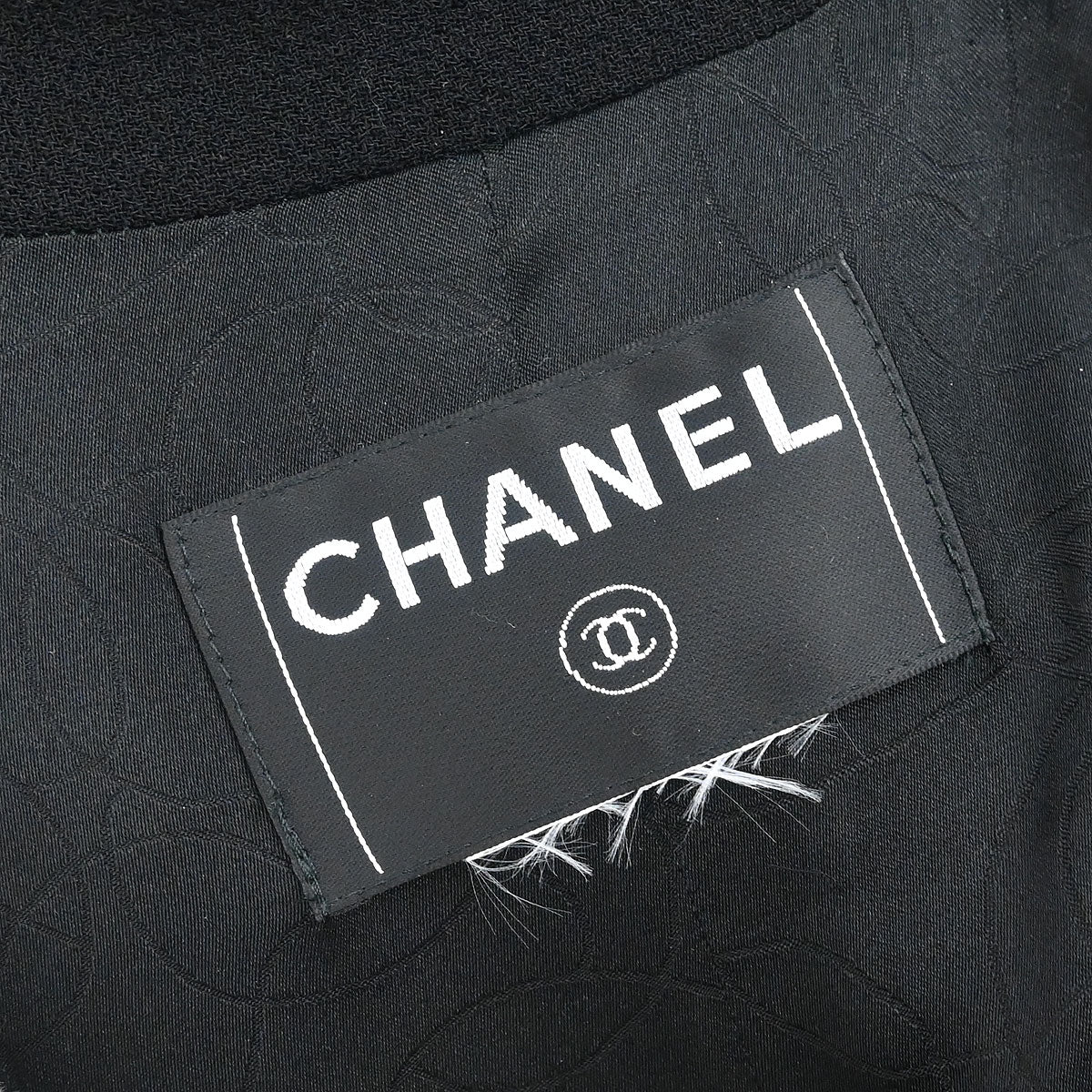 Chanel Emblem Single Breasted Jacket Black - Image 10