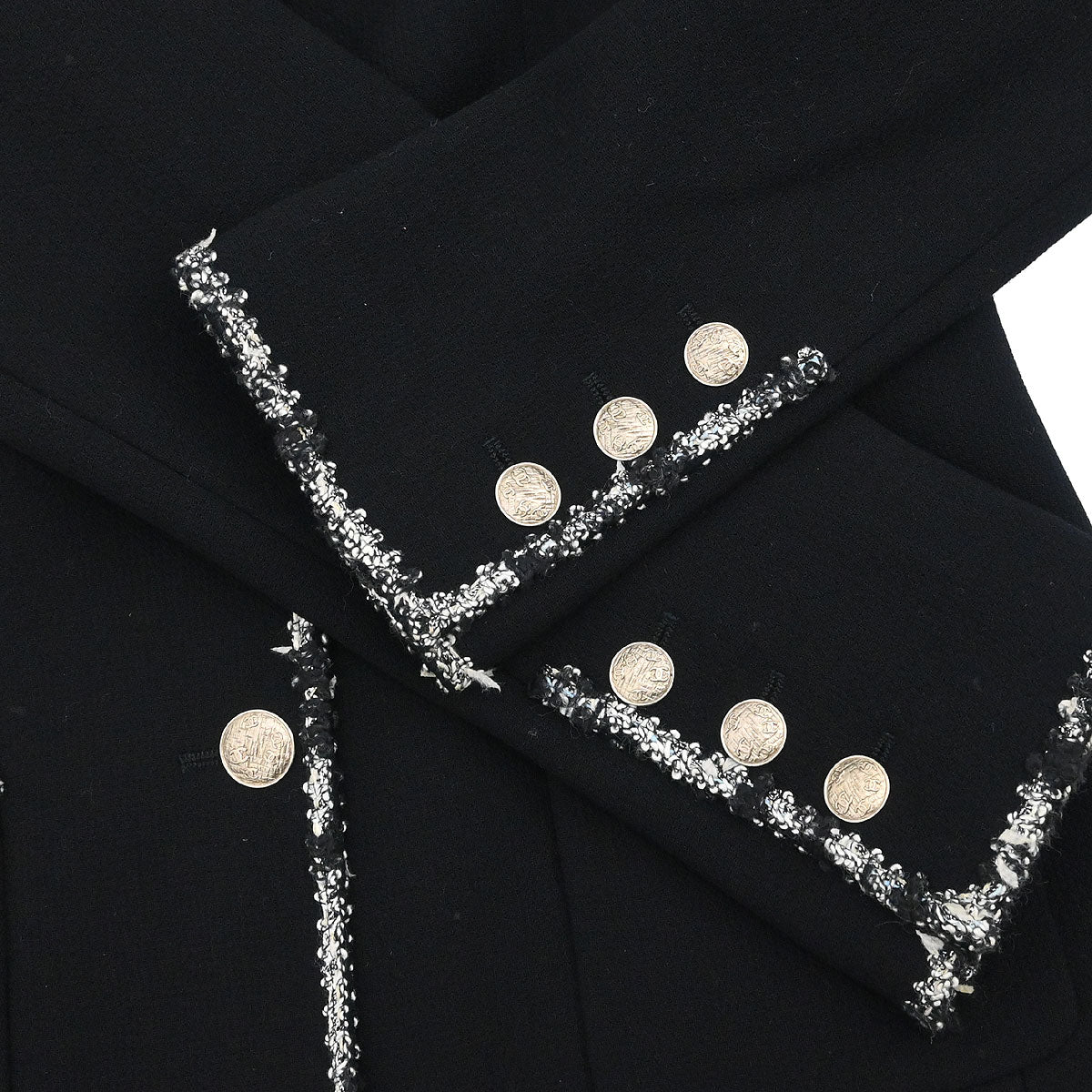 Chanel Emblem Single Breasted Jacket Black - Image 6