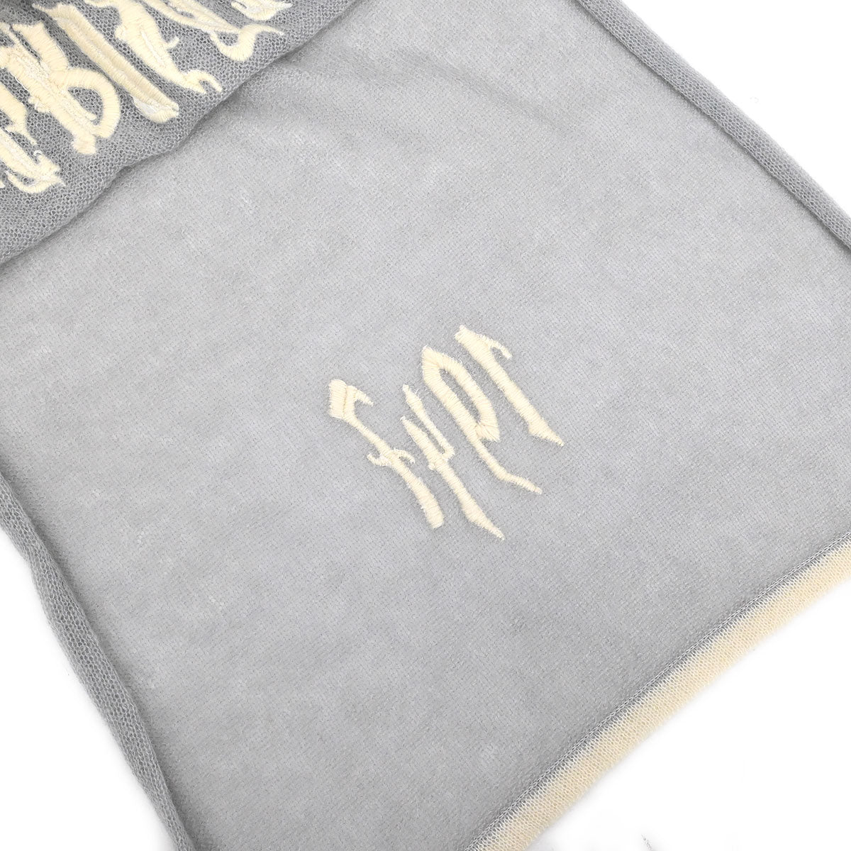 Christian Dior Gray Scarf Stole Small Good - Image 3