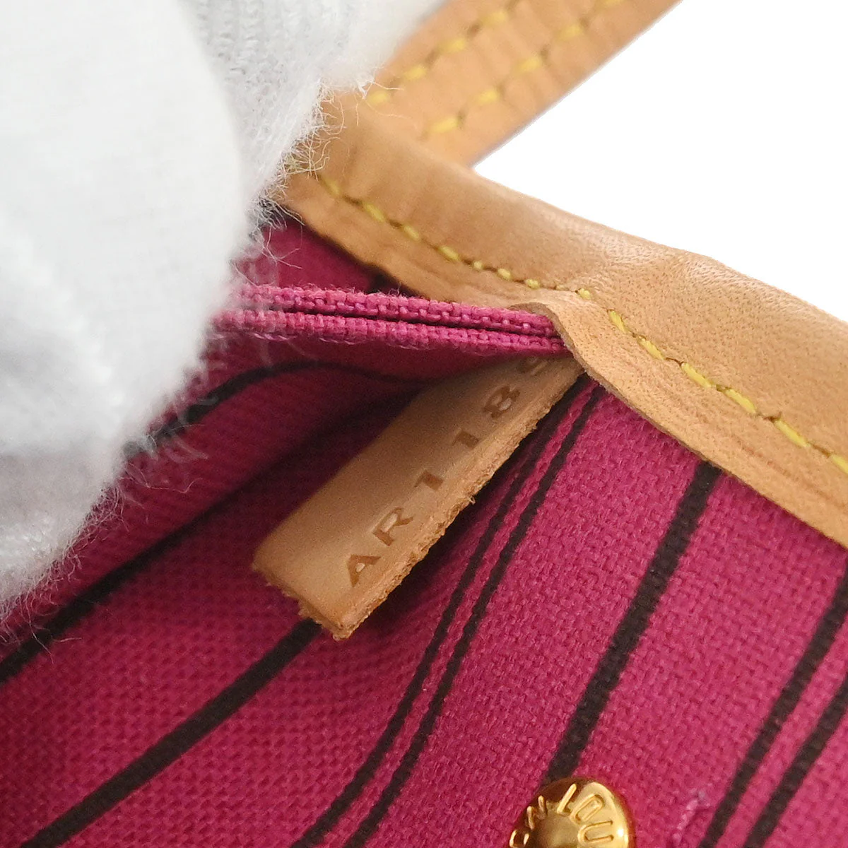 Louis Vuitton Pink Monogram Neverfull NM PM Tote Handbag M41245 - Image 10