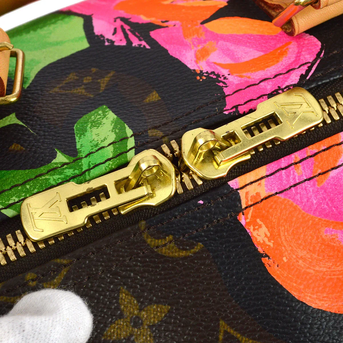 Louis Vuitton 2008 Monogram Rose Keepall 50 M48605 - Image 5