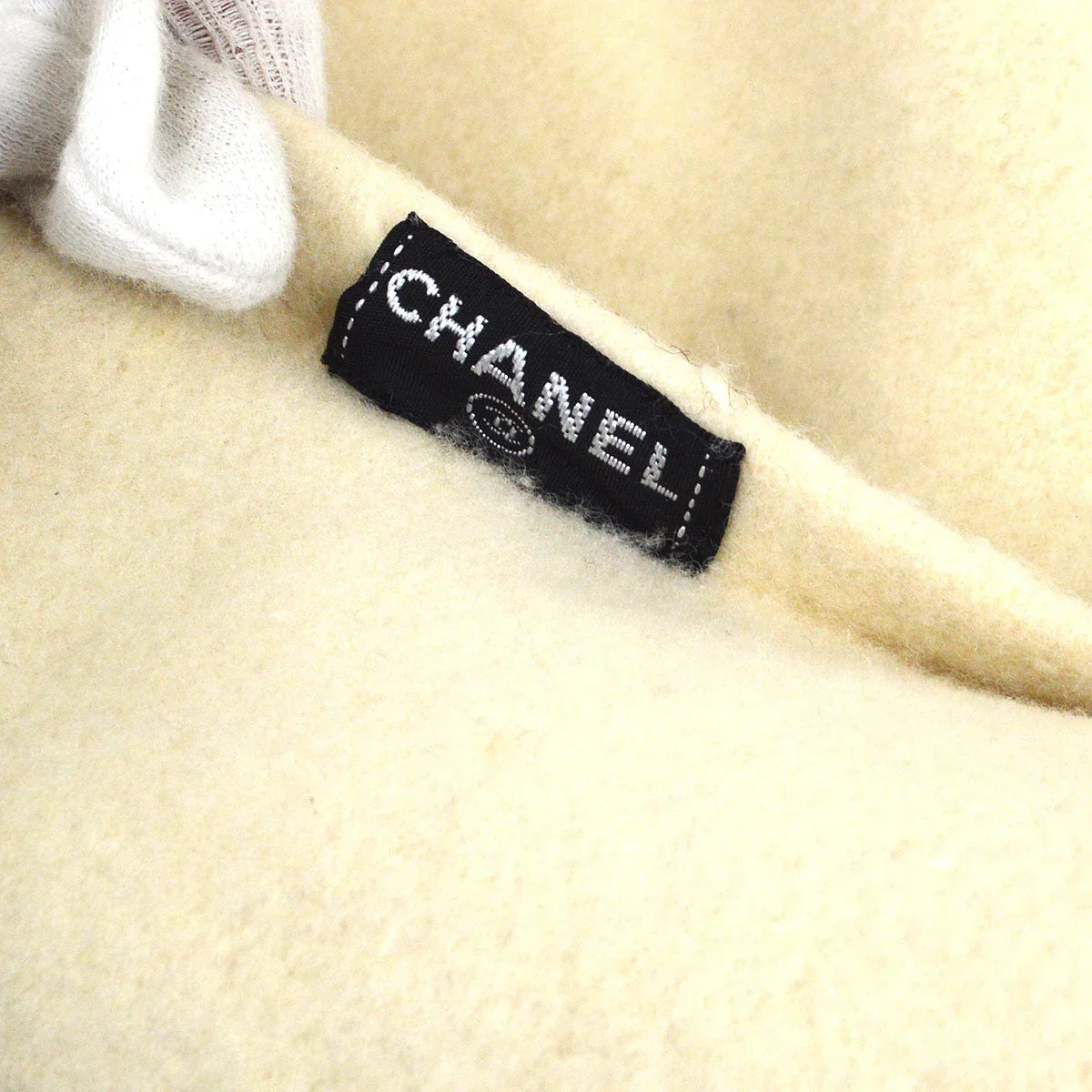 Chanel 1998 Spring Wool Oversized Beret - Image 7