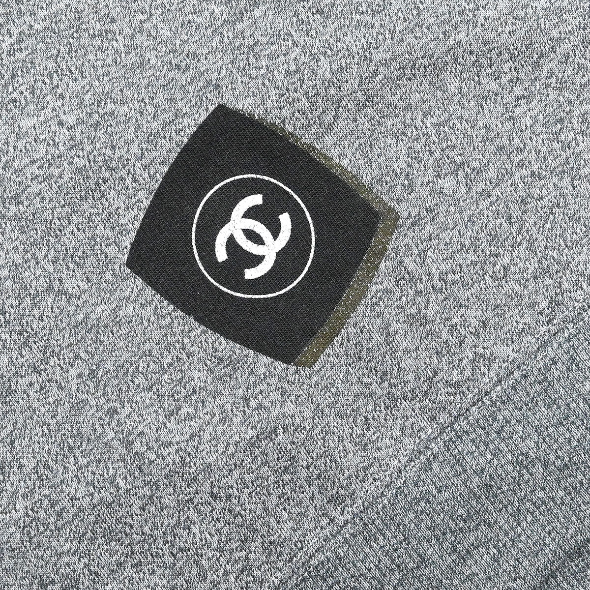 Chanel Long Sleeve Top Sweater Gray - Image 6