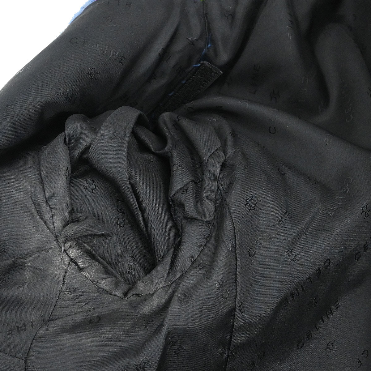 Celine Setup Suit Jacket Skirt Blue #38 - Image 6