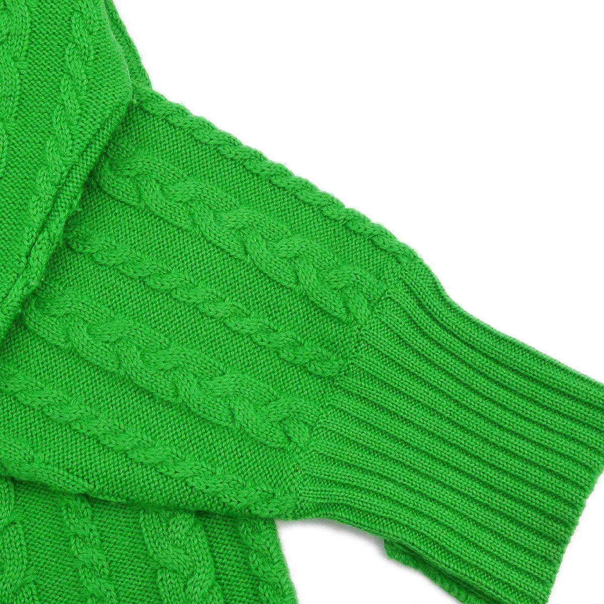 Celine Set Cardigan Shawl Green #40 - Image 6