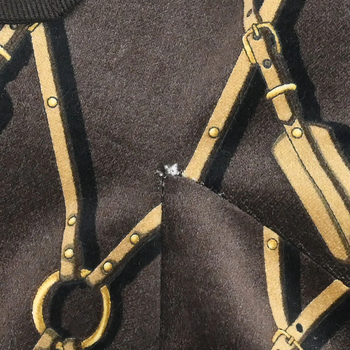 Gucci 2008 Short Sleeve Dress Brown #38 - Image 4