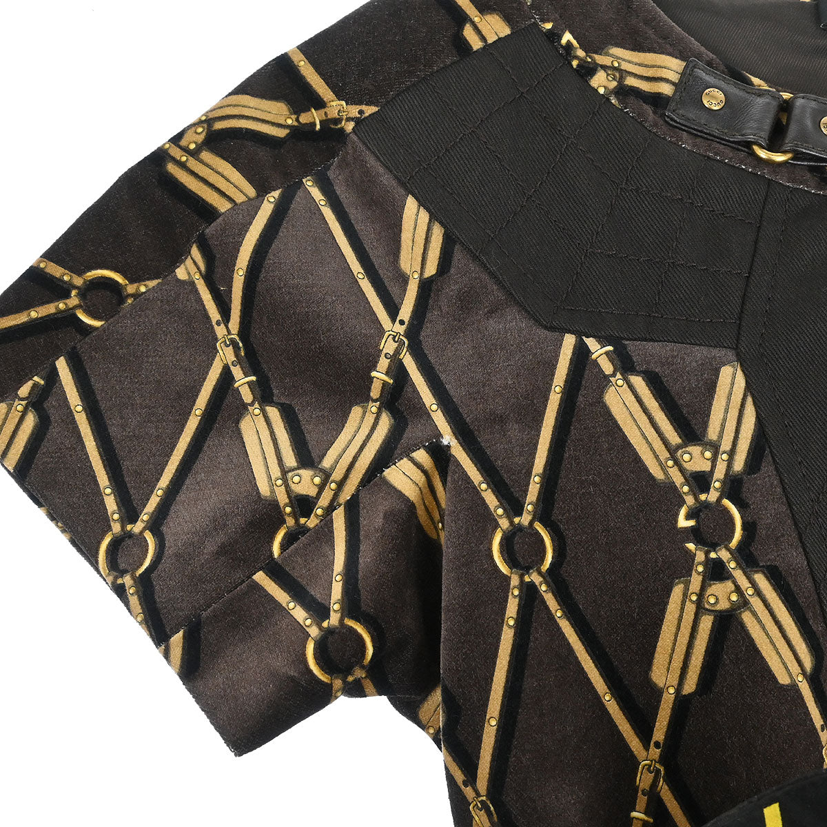 Gucci 2008 Short Sleeve Dress Brown #38 - Image 5