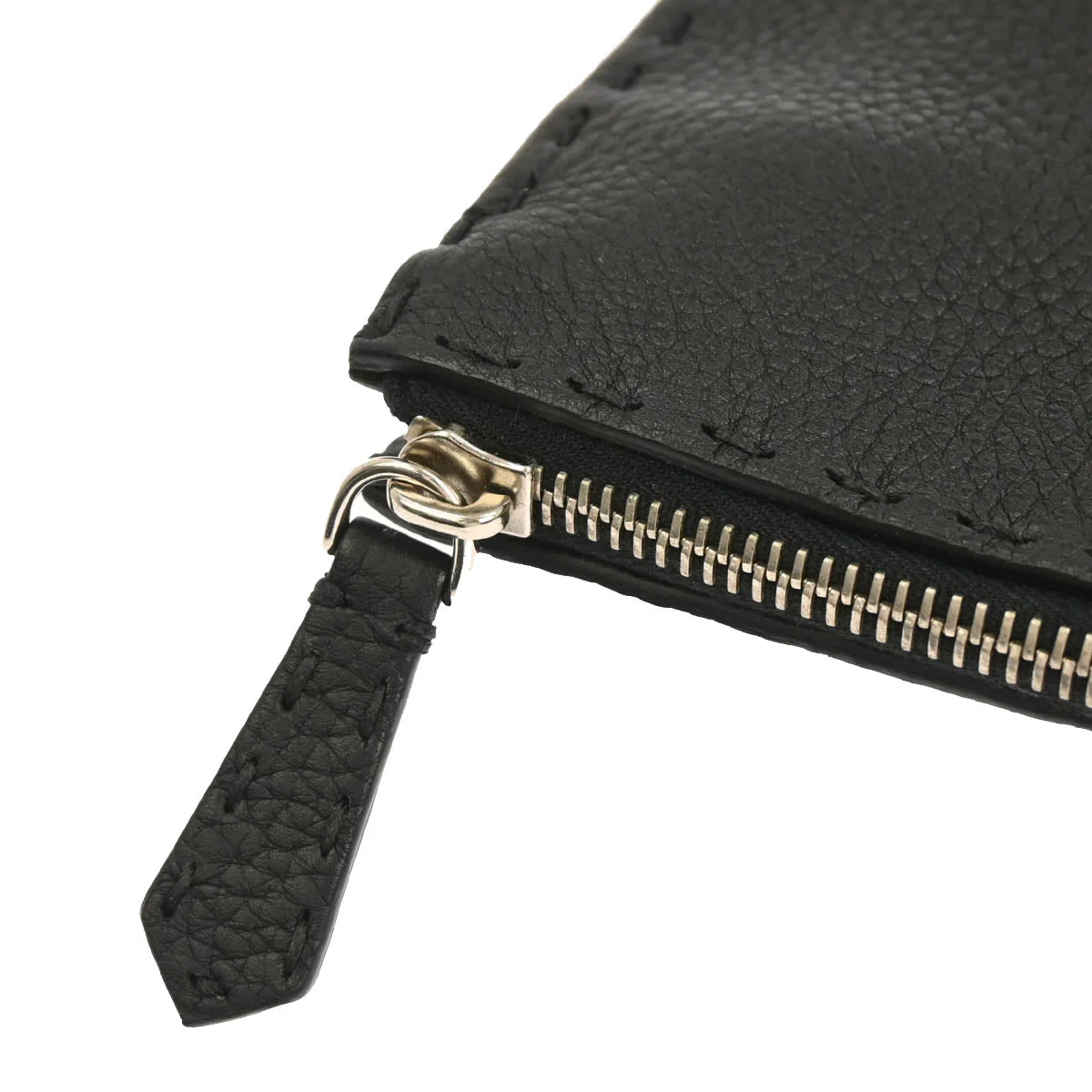 Fendi Black Leather Briefcase Handbag - Image 3