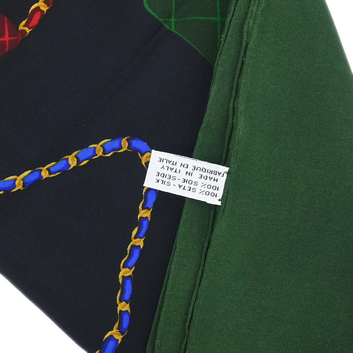 Chanel Green Scarf Small Good - Image 4