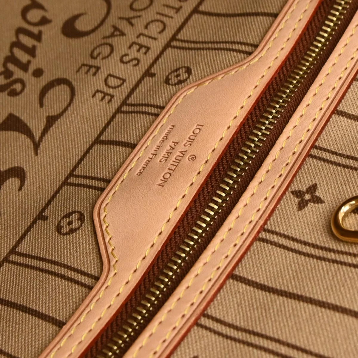 Louis Vuitton Monogram Neverfull MM Shoulder Tote Bag M40156 - Image 9