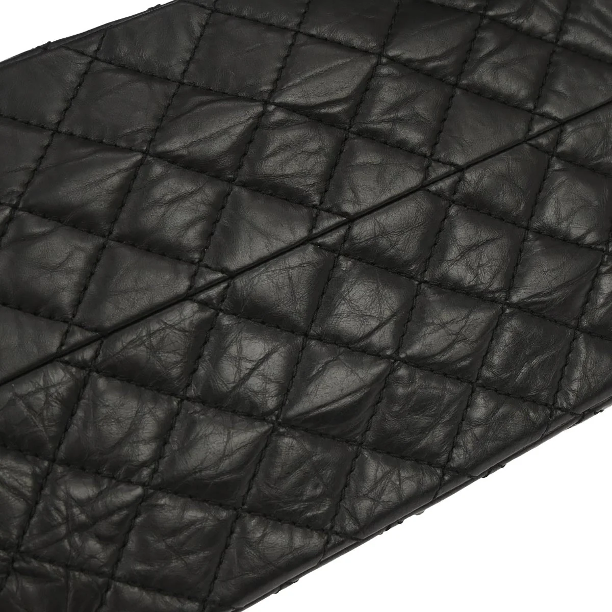 Chanel 2011 Black Calfskin Mademoiselle Lock Shoulder Bag - Image 3