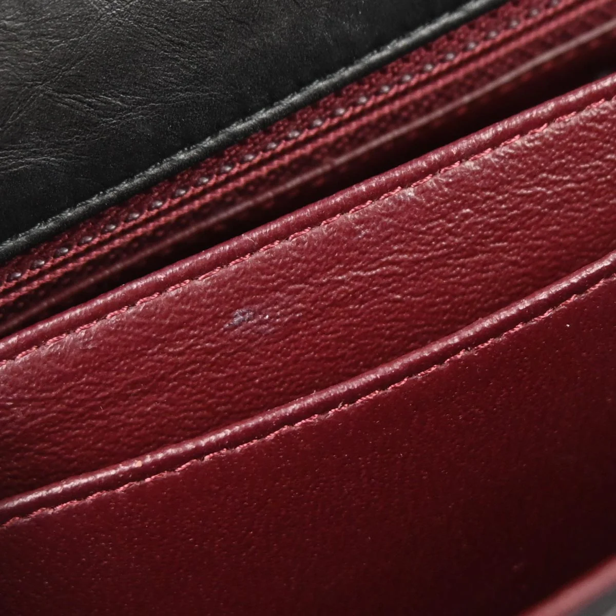 Chanel 2011 Black Calfskin Mademoiselle Lock Shoulder Bag - Image 8