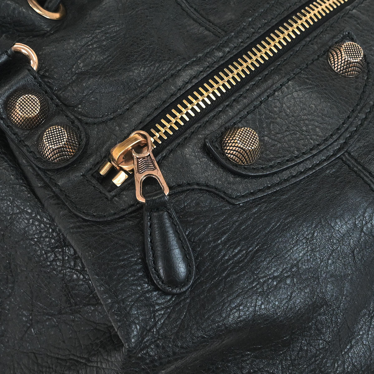 Balenciaga Black Pompon 2way Shoulder Handbag - Image 5