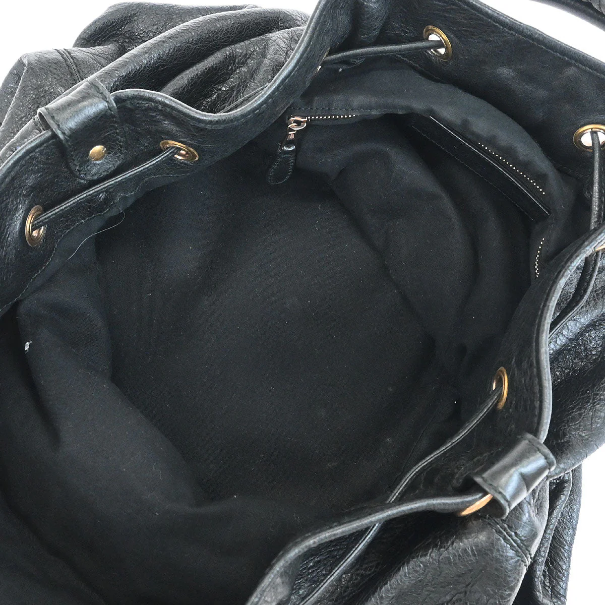 Balenciaga Black Pompon 2way Shoulder Handbag - Image 7