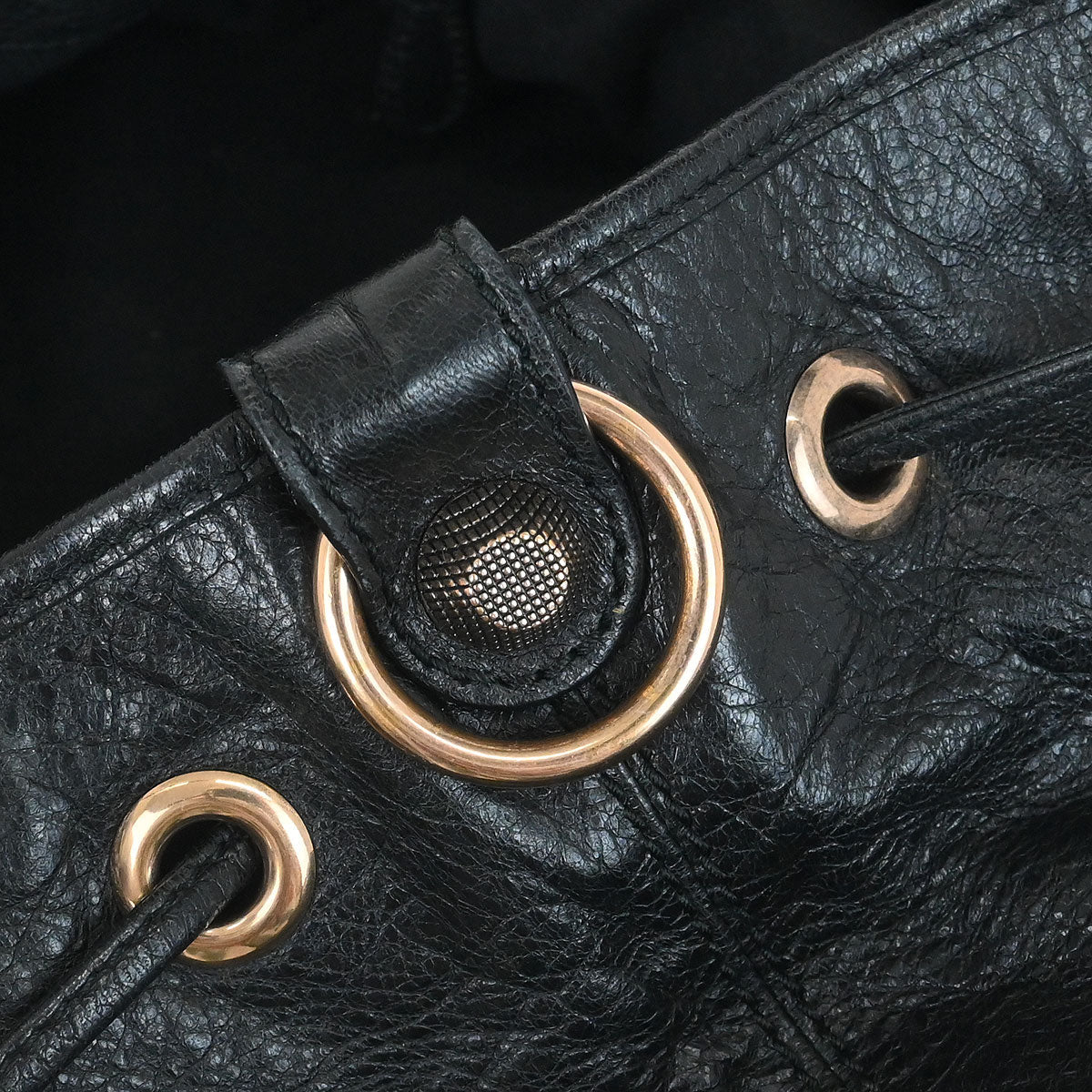 Balenciaga Black Pompon 2way Shoulder Handbag - Image 8