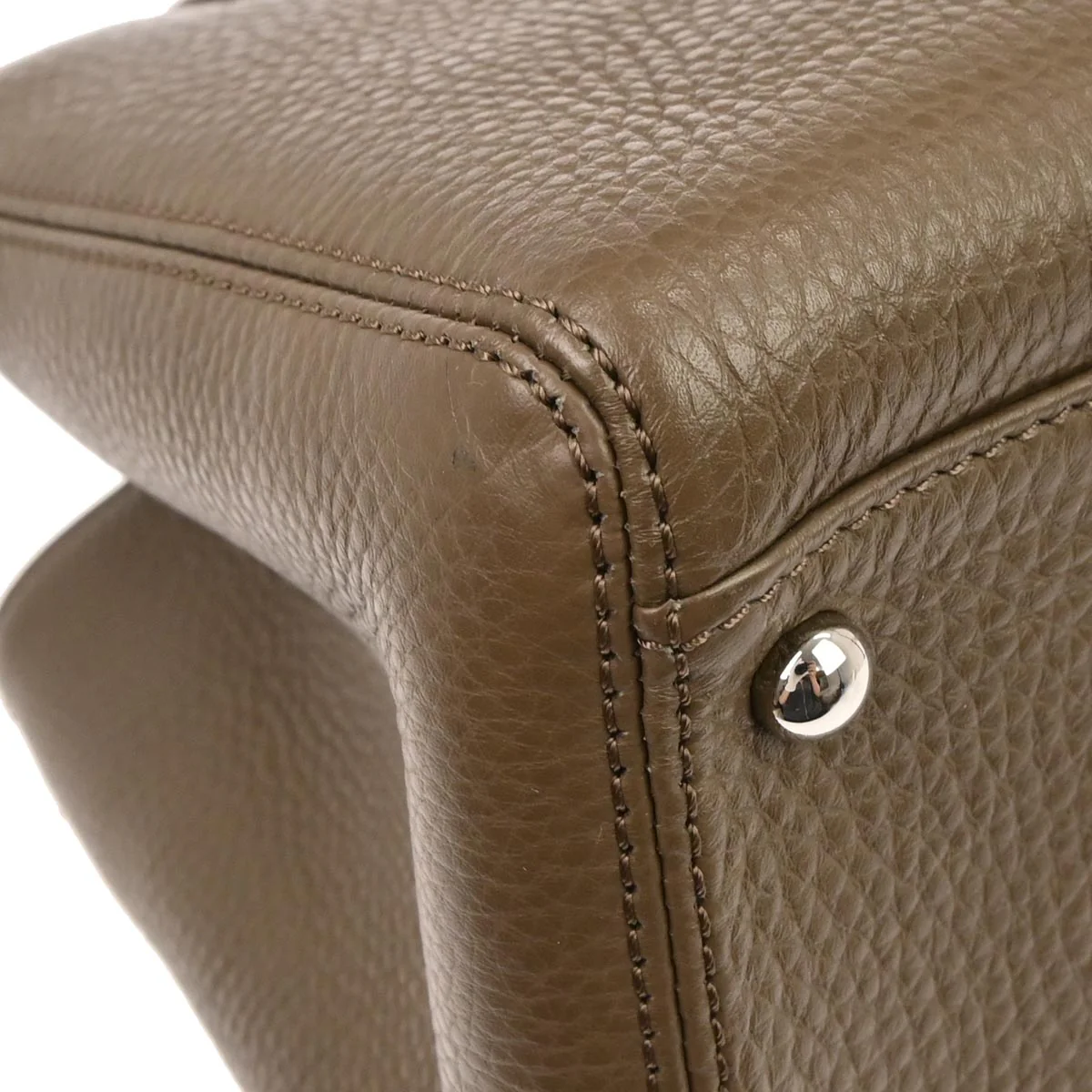 Chanel 2013-2014 Brown Deerskin Executive Cerf Tote Bag - Image 5