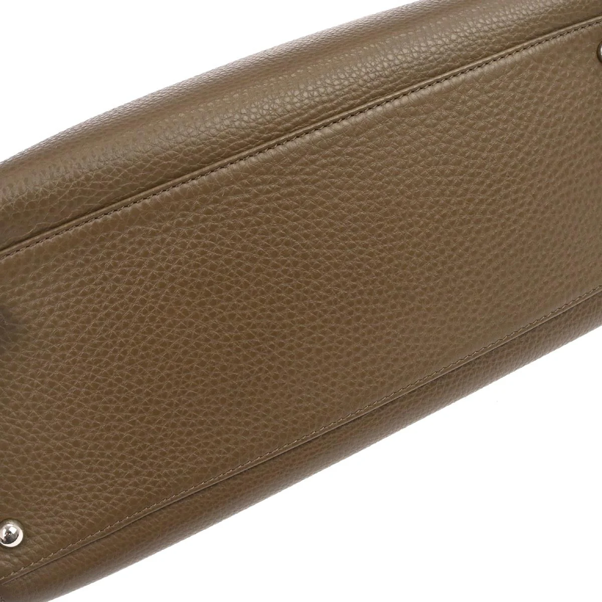 Chanel 2013-2014 Brown Deerskin Executive Cerf Tote Bag - Image 6