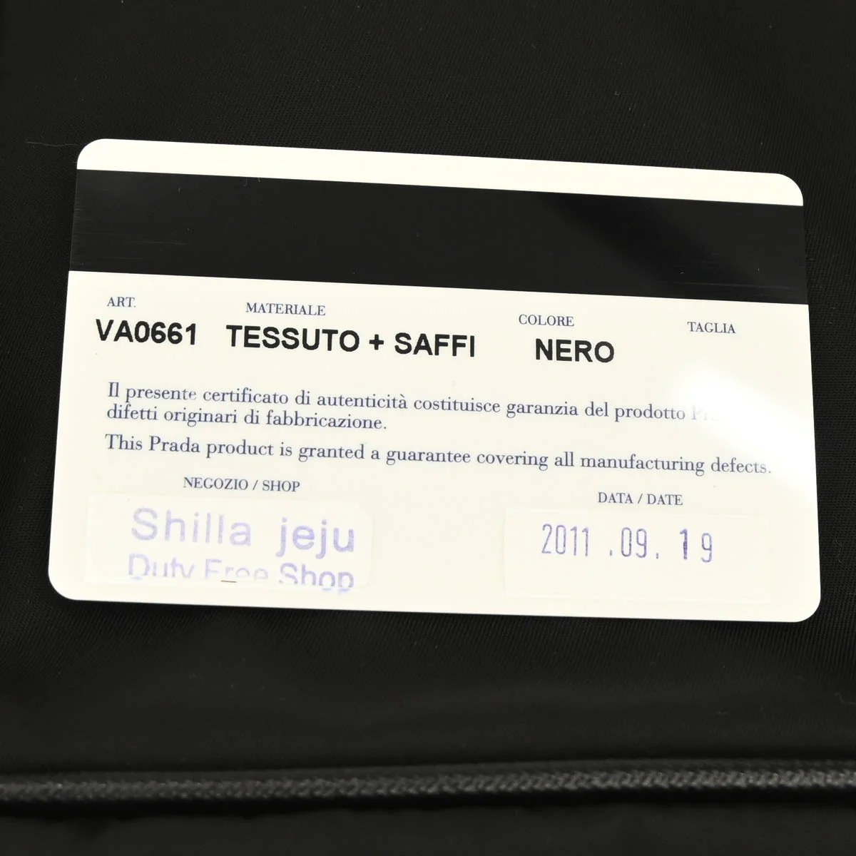 Prada Black Nylon Briefcase Handbag - Image 11