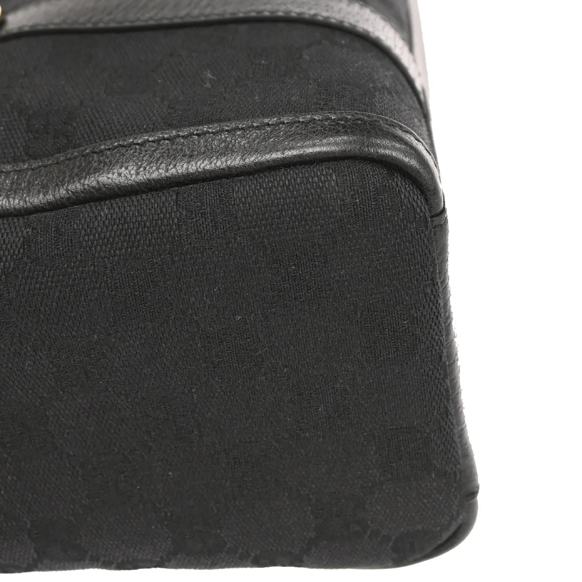 Gucci Black GG Handbag - Image 6