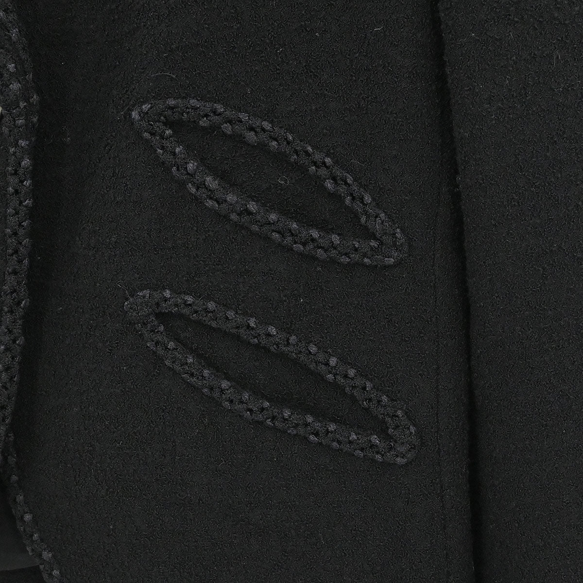 Chanel 2008 Single Breasted Jacket Black #38 - Image 6