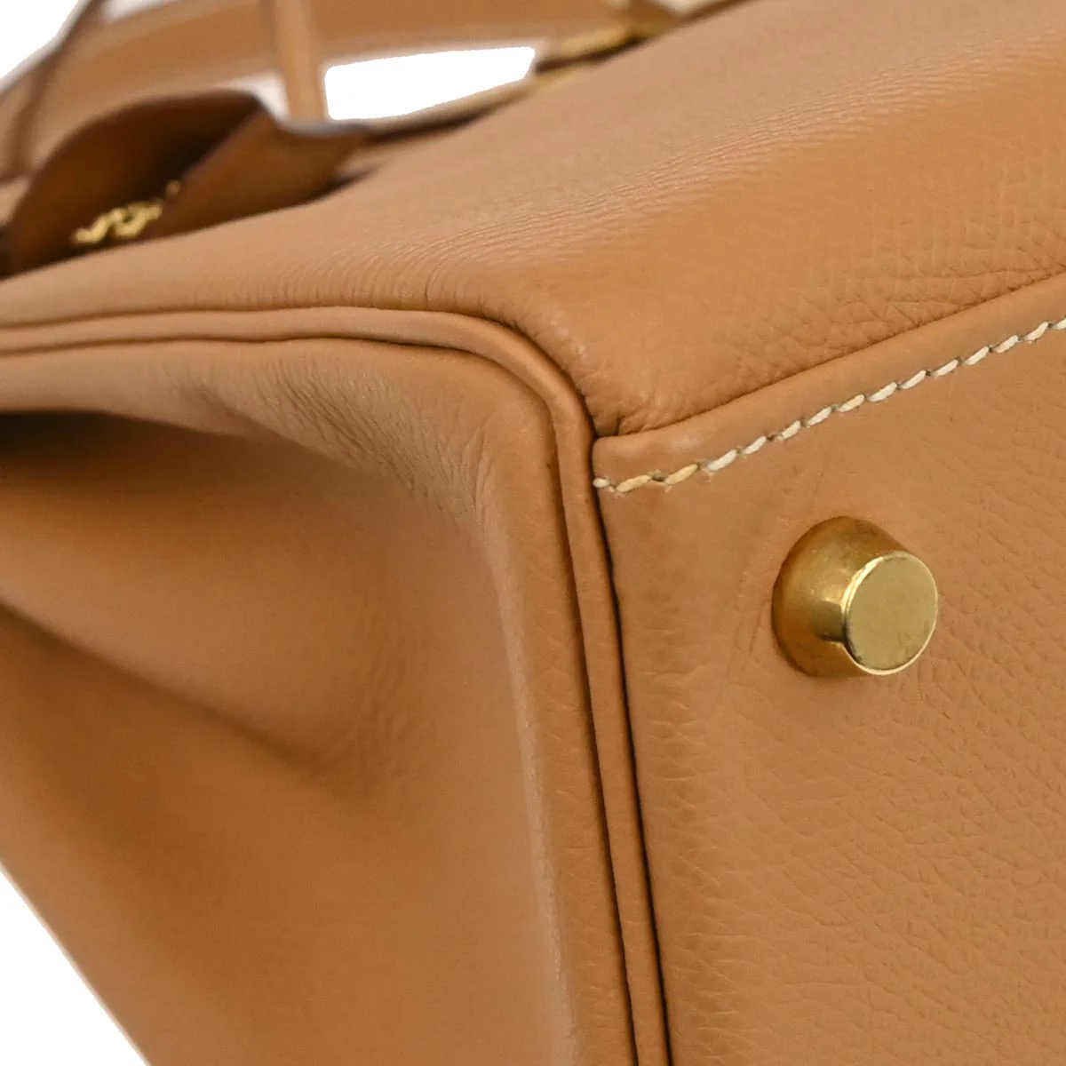 Hermes Natural Epsom Kelly 32 Retourne 2way Shoulder Handbag - Image 3