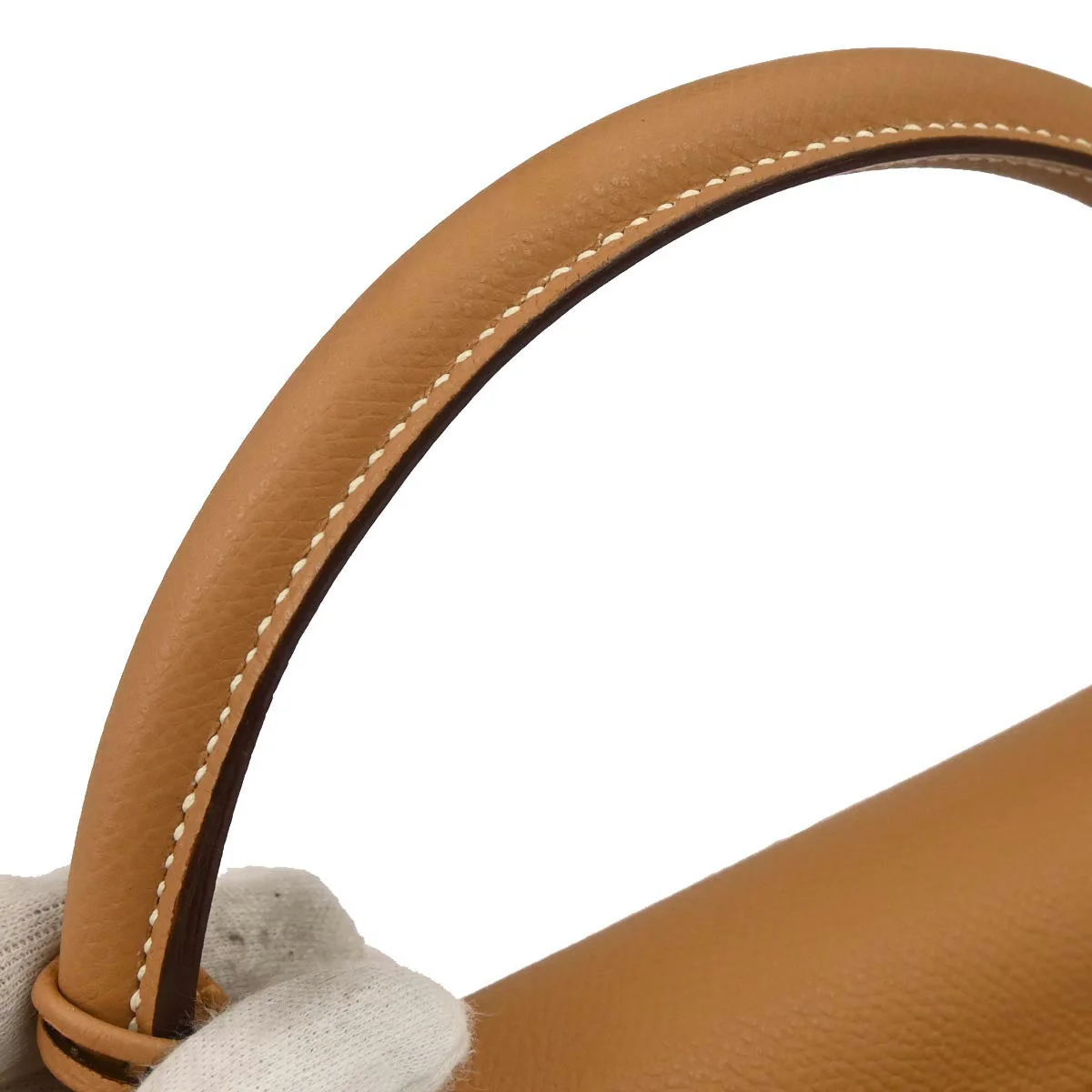Hermes Natural Epsom Kelly 32 Retourne 2way Shoulder Handbag - Image 6