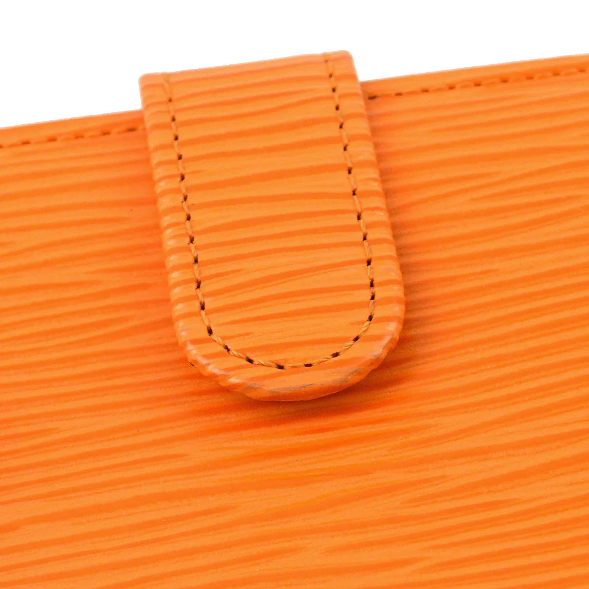 Louis Vuitton 2003 Orange Epi Portefeuille Viennois M6324H - Image 4