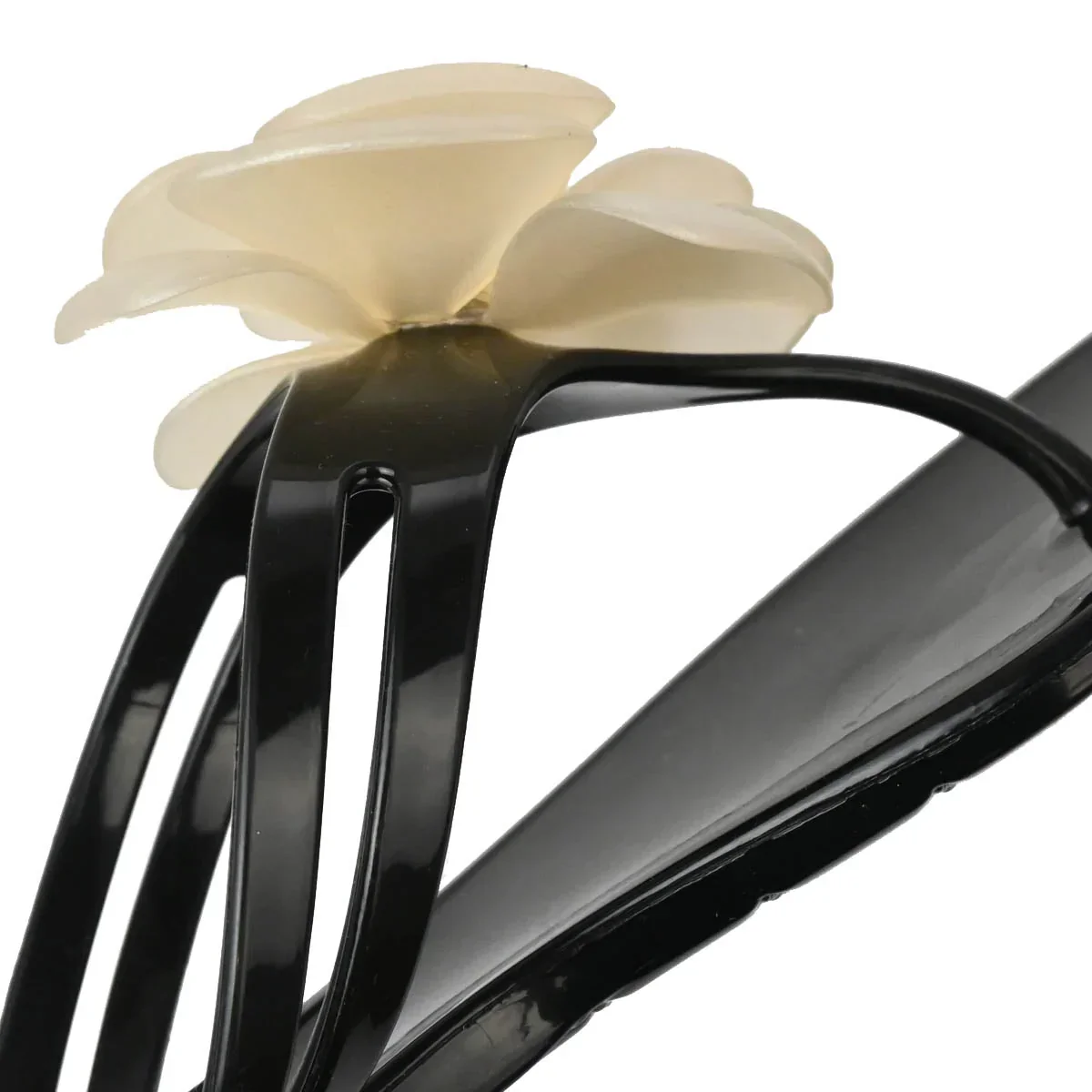 Chanel * Camellia Mule Sandals Shoes #35 - Image 6