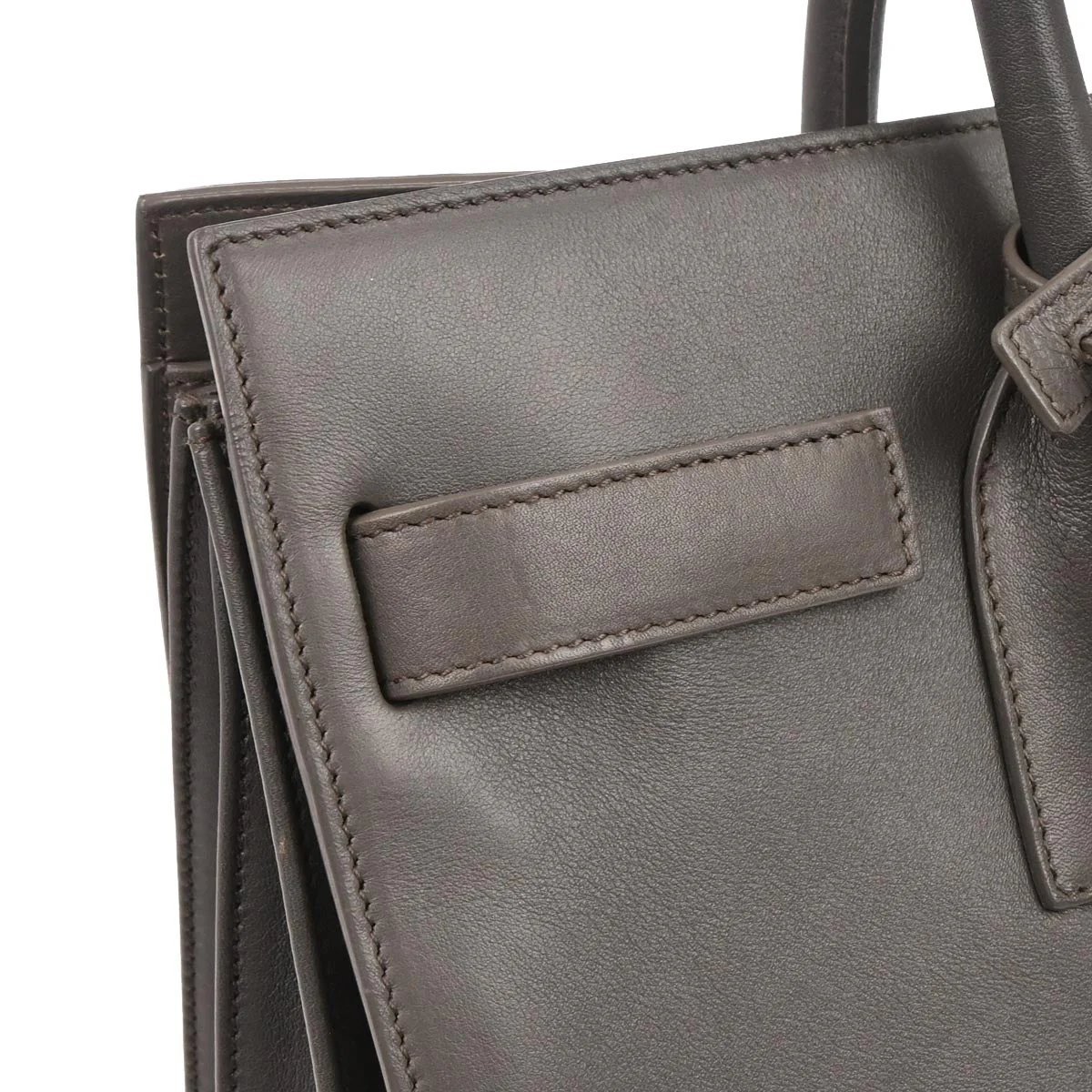 Saint Laurent Gray Sac de Jour Small 2way Shoulder Handbag - Image 3
