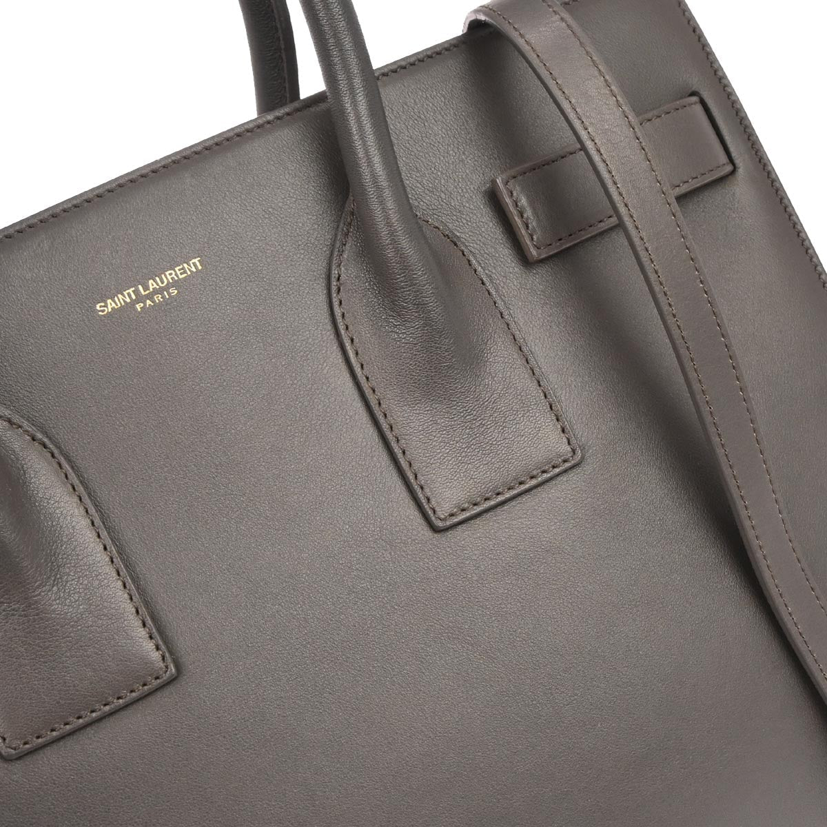 Saint Laurent Gray Sac de Jour Small 2way Shoulder Handbag - Image 4